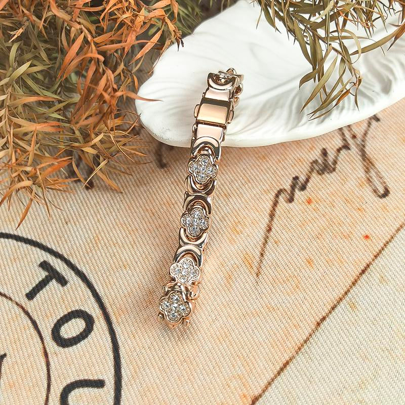 Jecanori Copper Bracelets for Women Pure Copper Magnetic Bracelet with 3500 Gauss Effective Magnets Trendy Stack Bangle Stretch Bangle Modern Fashion Accessories Jewelry Gift