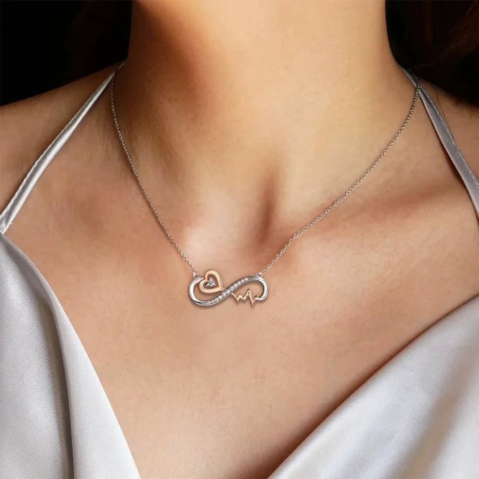 Infinity Symbol Women'S Necklace | Gift for Girlfriend and Wife | Valentine'S Day Jewelry