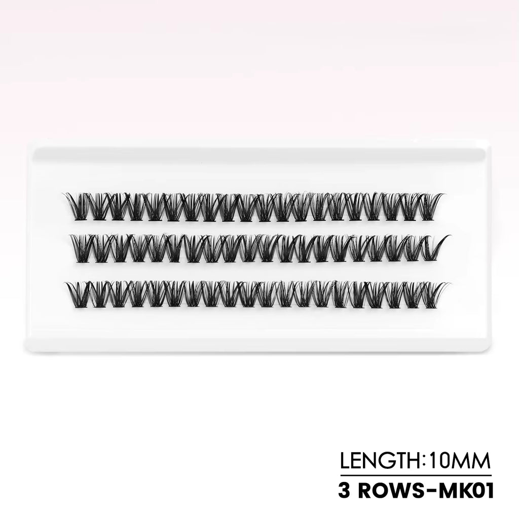 Transform Your Look with the Manga Lash Clusters Kit: Complete Eyelash Extension Set with Bond & Seal for Effortless DIY Glam