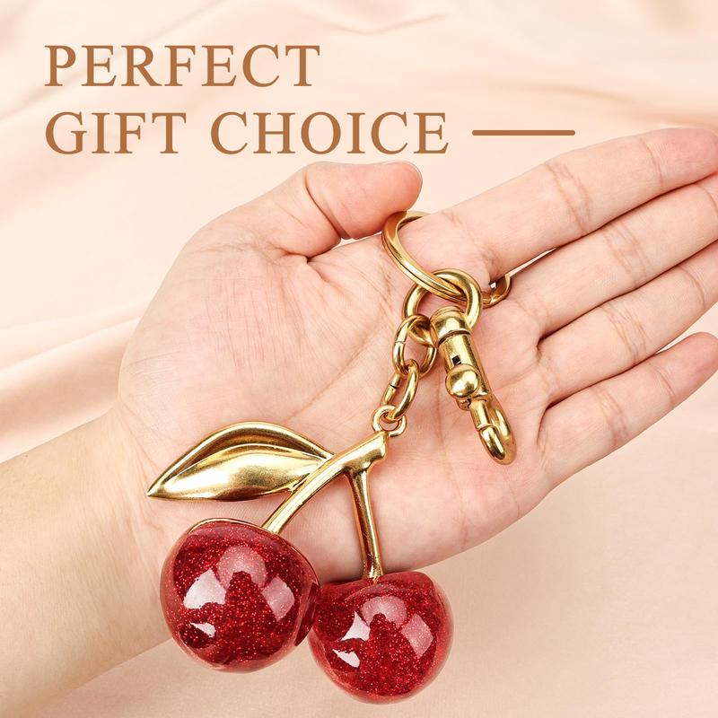 Cherry Pop Bag Charm Keychain