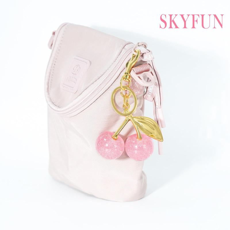 Cherry Pop Bag Charm Keychain